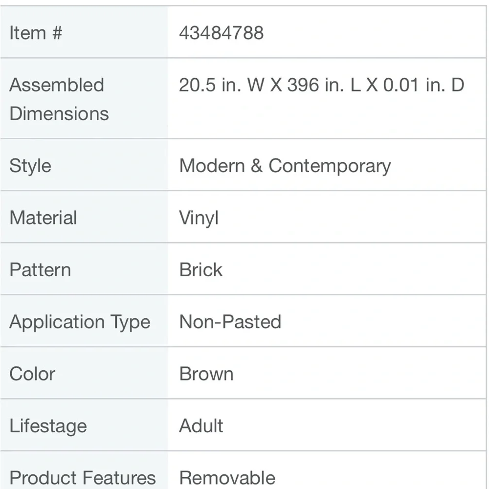 New Modella Wood Walnut Paste the Wall Wallpaper - 2 rolls